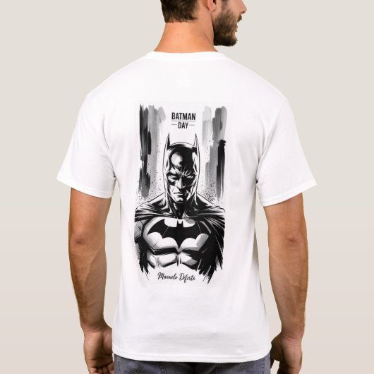 Batman Day – Noir Ink Edition Tシャツ (裏面)