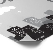 Batman First Birthday - 12 Month Photo Collage ポスター (角)