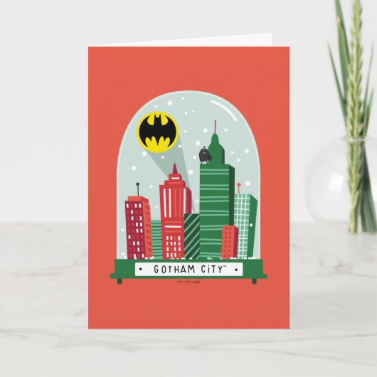 Batman Gotham City™ Snow Globe Graphic シーズンカード (正面)