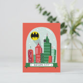 Batman Gotham City™ Snow Globe Graphic シーズンポストカード (スタンド正面)