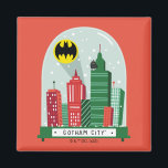 Batman Gotham City™ Snow Globe Graphic マグネット<br><div class="desc">Celebrate the holidays with this cute Gotham City™ snow globe featuring Batman responding to the Bat Signal!</div>