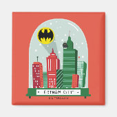 Batman Gotham City™ Snow Globe Graphic マグネット (正面)