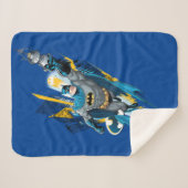 Batman Gotham Guardian シェルパブランケット (正面(横))