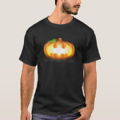 Batman Halloween Pumpkin Logo Tシャツ (正面)