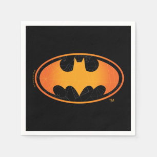 Batman Halloween Web Logo スタンダードカクテルナプキン