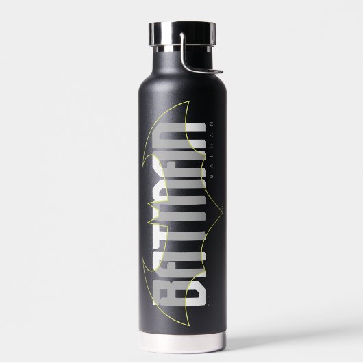 Batman High Tech Nameグラフィック ウォーターボトル (左面)