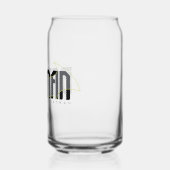 Batman High Tech Nameグラフィック ガラス缶 (左)