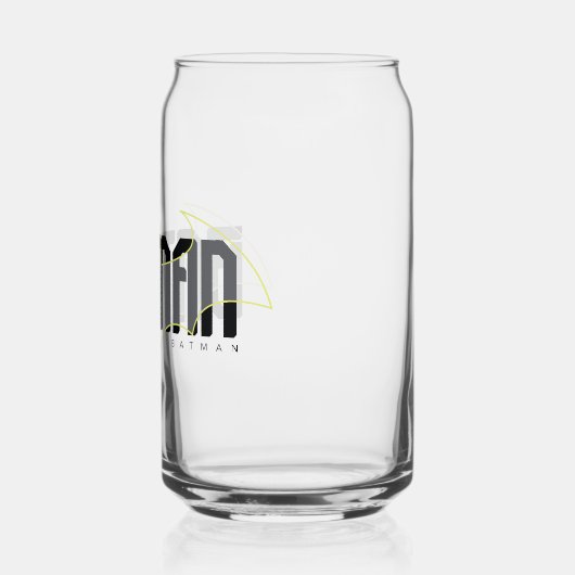 Batman High Tech Nameグラフィック ガラス缶 (左)