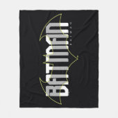 Batman High Tech Nameグラフィック フリースブランケット (正面)