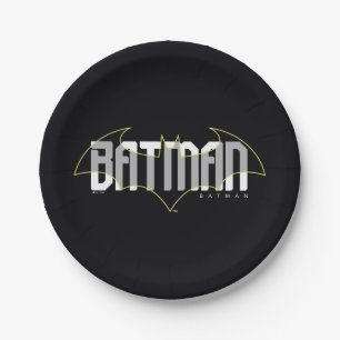 Batman High Tech Nameグラフィック ペーパープレート