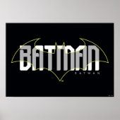 Batman High Tech Nameグラフィック ポスター (正面)