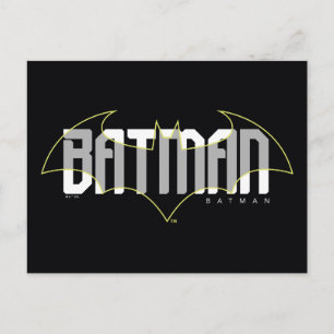 Batman High Tech Nameグラフィック ポストカード