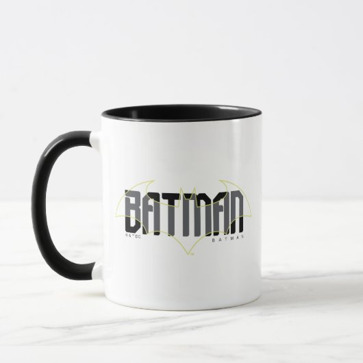 Batman High Tech Nameグラフィック マグカップ (左)