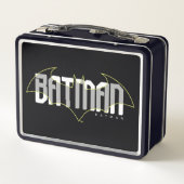 Batman High Tech Nameグラフィック メタルランチボックス (裏面)