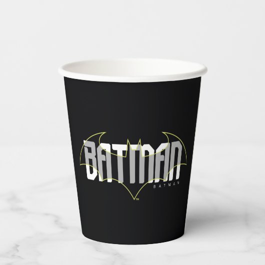 Batman High Tech Nameグラフィック 紙コップ (裏面)