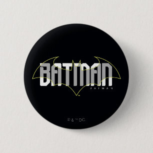 Batman High Tech Nameグラフィック 缶バッジ