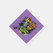 Batman | Joker's Goblin' Up All of Gotham's Candy スタンダードカクテルナプキン (角)