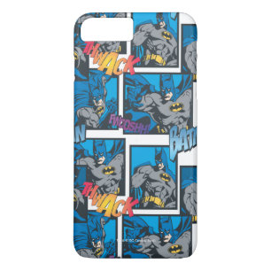Batman Knight FX - 30A Thwack/Fwooshhパターン iPhone 8 Plus/7 Plusケース