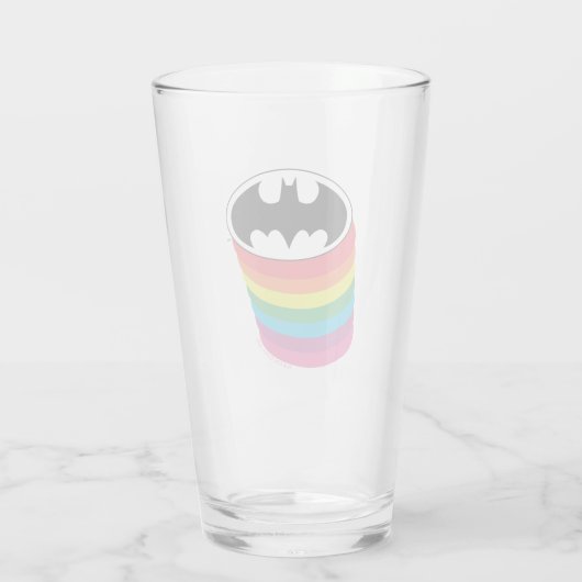Batman Layered Rainbowロゴ タンブラーグラス (裏面)