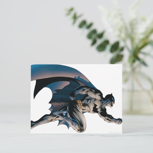 Batman Leaping Side View ポストカード (スタンド正面)