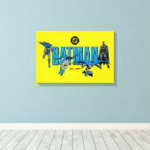 Batman Legends Forever Graphic キャンバスプリント (インサイチュ (ウッドフロア))