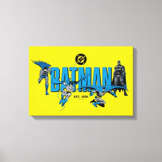 Batman Legends Forever Graphic キャンバスプリント (正面)