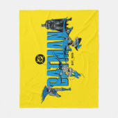 Batman Legends Forever Graphic フリースブランケット (正面)