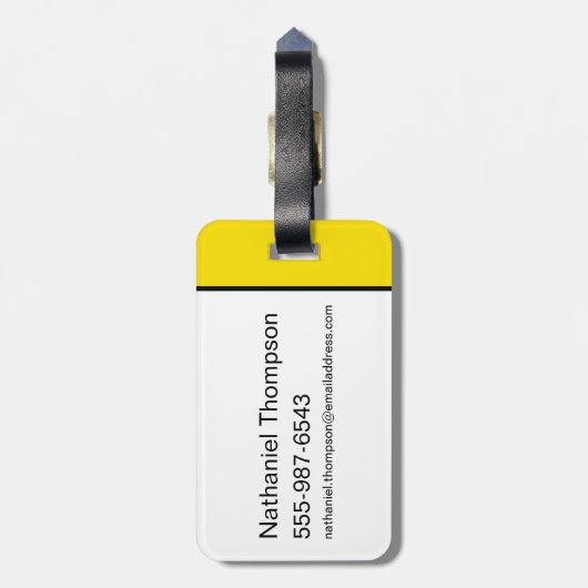 Batman Legends Forever Graphic ラゲッジタグ (裏面縦)