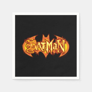 Batman   Orange Seasonal Logo スタンダードカクテルナプキン