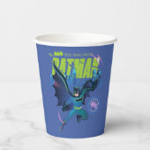 Batman "Own Your Power" City Graphic 紙コップ (裏面)