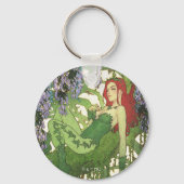 Batman Rebirth Poison Ivy Cover Illustration キーホルダー (正面)