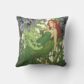 Batman Rebirth Poison Ivy Cover Illustration クッション (裏面)