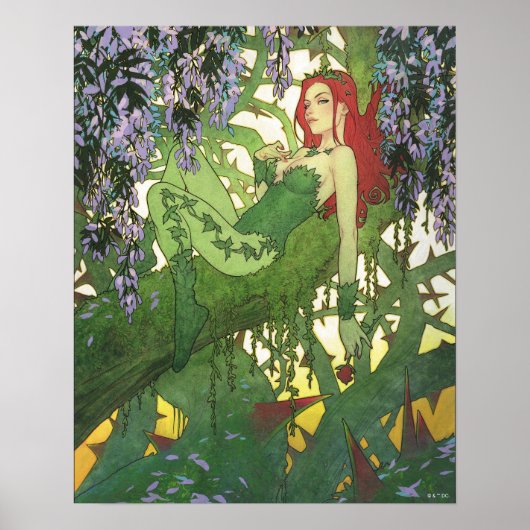 Batman Rebirth Poison Ivy Cover Illustration ポスター (正面)