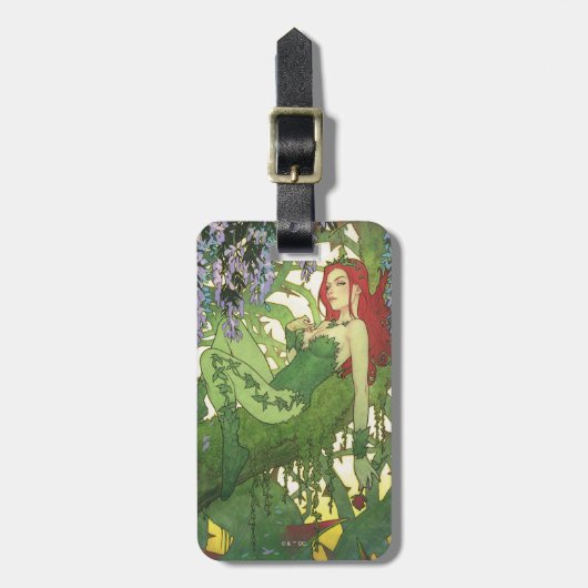 Batman Rebirth Poison Ivy Cover Illustration ラゲッジタグ (正面縦)