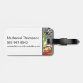 Batman Rebirth Poison Ivy Cover Illustration ラゲッジタグ (裏面横)