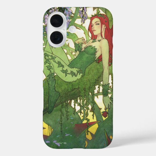 Batman Rebirth Poison Ivy Cover Illustration Case-Mate iPhoneケース (裏面)