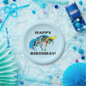 Batman & Robin ペーパープレート (パーティー)