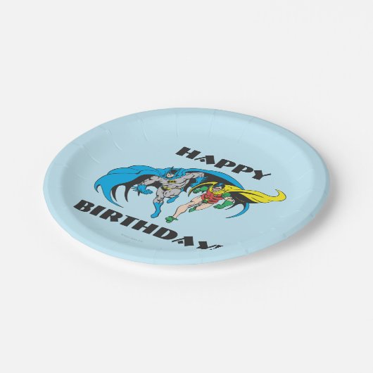 Batman & Robin ペーパープレート (アングル)