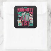 Batman | Santa Naughty List of Villains スクエアシール (バッグ)