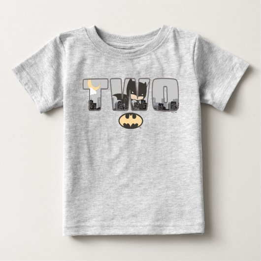 Batman | Second Birthday Baby T-Shirt ベビーTシャツ (正面)