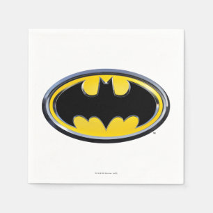 Batman Symbol Classic Logo スタンダードカクテルナプキン