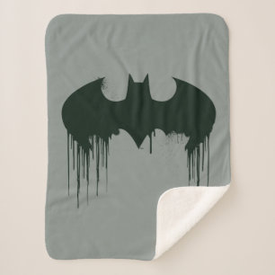 Batman Symbol   Spraypaint Logo シェルパブランケット