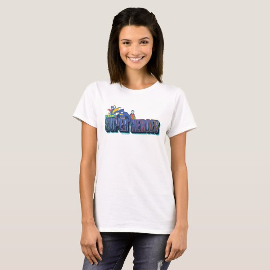 Batman | Team Super Heroes Tシャツ (正面フル)