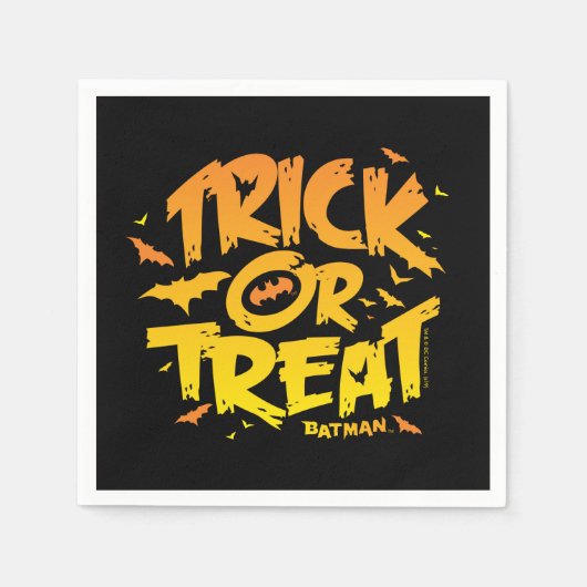 Batman | Trick or Treat スタンダードカクテルナプキン (正面)