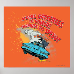 BatMobileグラフィック ポスター