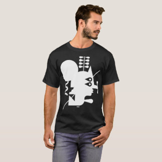 Batmouse3ホワイト – アワハブ公式アーティストMerch Tシャツ