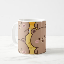 "Bato Bato" Honey Bear  コーヒーマグカップ