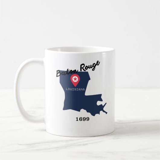 Baton Rouge coffee mug  コーヒーマグカップ (左)