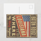 Baton Rouge Louisiana ポストカード (正面/裏面)