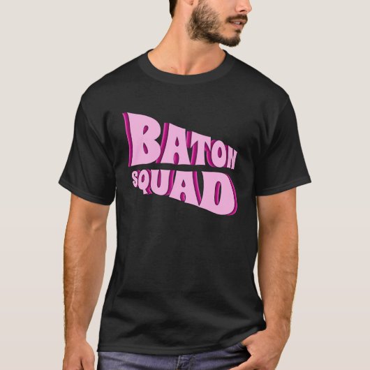 Baton Twirling Squad Majorette  1 Tシャツ (正面)